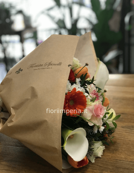 Bouquet di fiori con Calle